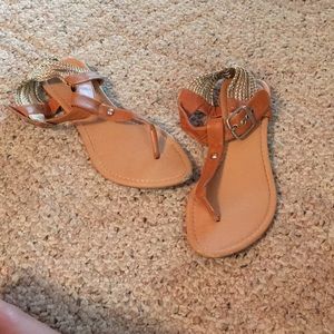 Tan Sandals